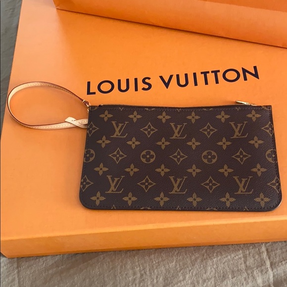 Louis Vuitton Handbags - LV Pochette with Strap 9 1/2 x 6 ‘Pochette Only’